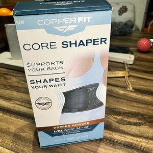 Copper Fit Women's Standard Core Shaper, Charcoal, Large 34-42